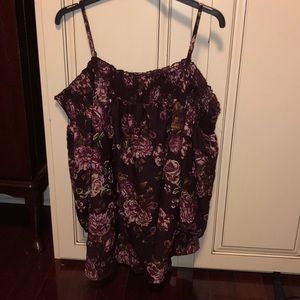 3 quarter length off the shoulder blouse